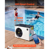 VEVOR Pool Heat Pump Max 93390 BTU, Electric Pool Heater for Above & In-Ground Up to 22455 Gallons, All-DC Inverter Technology, WiFi & App Remote Control, Multiple Protection for Swimming Parties