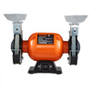 VEVOR Bench Grinder, 6 inch Single Speed Bench Grinder with 2.1A Brushless Motor 3550 RPM Table Grinder with 36/80-Grit Grinding Wheels for Grinding, Sharpening Application