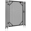 VEVOR Pool Fence Gate, 4 x 2.5 Ft, Easy DIY Installation Inground Pool Gate, Pool Fence Gate Kit with Stainless Steel Latch, Removable Child & Pet Security Pool Fencing