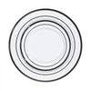 VEVOR Plastic Disposable Plates, 350 Pcs Plastic Dinnerware Set, Include 50 Dinner Plates, 50 Dessert Plates, 50 Pre-Rolled Napkins, 50 Forks, 50 Knives, 50 Spoons, and 50 Cups, for Party and Wedding