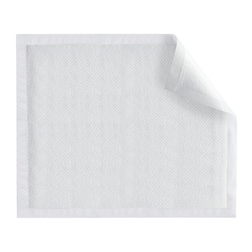 VEVOR Disposable Underpads, 24" x 36" Incontinence Bed Pads, Super Absorbent Chux Pads with 5-Layer Protection for Bed Sofa and Mattress, Protective Bedwetting Pad for Pet Adult Kid Elderly (70-Pack)