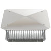 VEVOR Chimney Cap, 13\" x 21\" Flue Caps, 304 Stainless Steel Fireplace Chimney Cover, Adjustable Metal Spark Arrestor with Bolts Screws, Mesh Chimney Flue Cover for Outside Existing Clay Flue Tile
