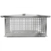 VEVOR Chimney Cap, 13\" x 21\" Flue Caps, 304 Stainless Steel Fireplace Chimney Cover, Adjustable Metal Spark Arrestor with Bolts Screws, Mesh Chimney Flue Cover for Outside Existing Clay Flue Tile