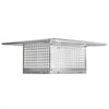 VEVOR Chimney Cap, 17\" x 21\" Flue Caps, 304 Stainless Steel Fireplace Chimney Cover, Adjustable Metal Spark Arrestor with Bolts Screws, Mesh Chimney Flue Cover for Outside Existing Clay Flue Tile