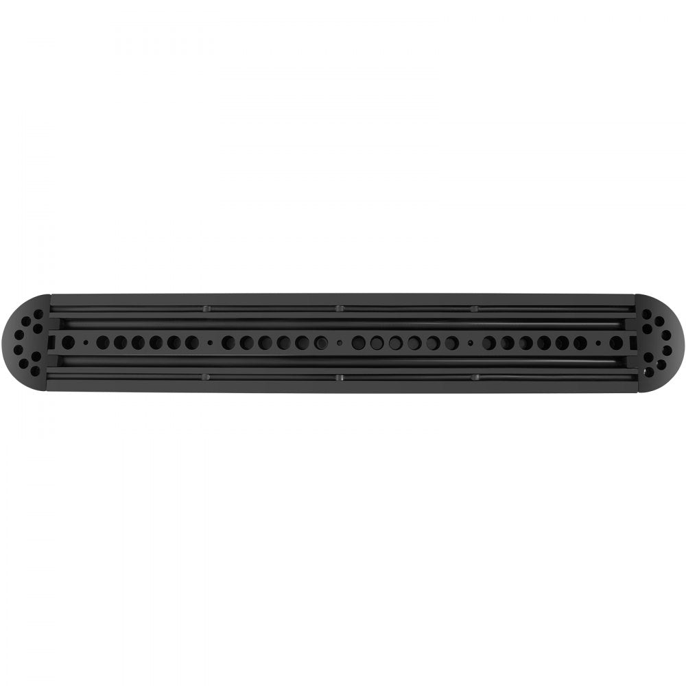 VEVOR Rubber Traffic Calming Device, Single Unit with Dual Channels, 72" Length Modular Design Supports Up to 22000 LBS, Dimensions 72.8 x 12.2 x 2.2, Suitable for Asphalt, Concrete, and Gravel Sur