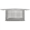 VEVOR Chimney Cap, 8\" x 17\" Flue Caps, 304 Stainless Steel Fireplace Chimney Cover, Adjustable Metal Spark Arrestor with Bolts Screws, Mesh Chimney Flue Cover for Outside Existing Clay Flue Tile