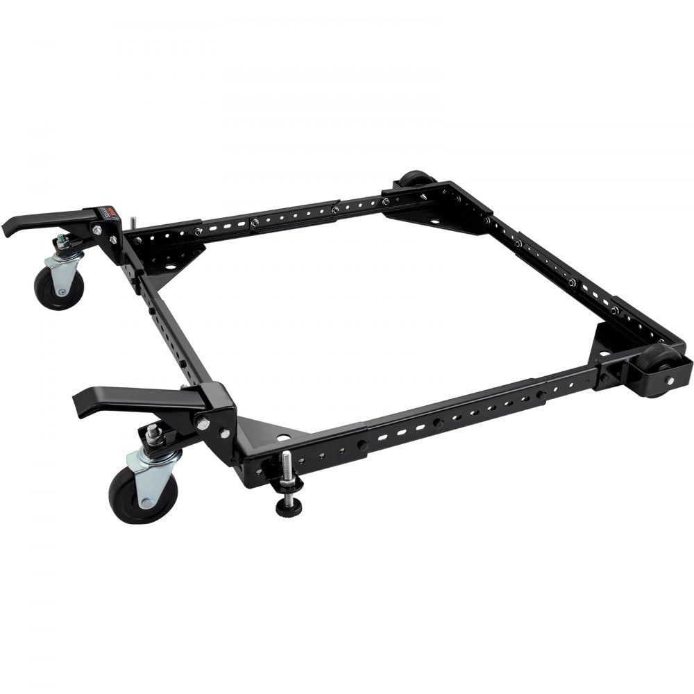 VEVOR Mobile Base, 700 lbs Weight Capacity, Adjustable from 15" x 15" to 36" x 36", Heavy Duty Universal Mobile Base Stand with Swivel Wheels, for Woodworking Equipment, Bandsaw, Power Tools, Machines