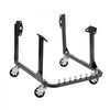 VEVOR Engine Stand, 750 LBS Load Capacity Engine Motor Stand, Heavy-Duty Steel Motor Holder with 4 Swivel Casters and 4 Hook Positions, Suitable for BB-CHEVY and GEN-1 SB-CHEVY Engines