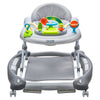 VEVOR 4-in-1 Baby Walker, Foldable Baby Activity Center on Wheels, 3 Adjustable Height, Music & Toys Tray, Learning-Seated | Walk-Behind | Rocker | Bouncer Toddler Walker for Girls Boys  6-24 Months