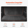 VEVOR Cargo Mats Compatible Chevrolet Tahoe & GMC Yukon 2021-2024, Custom Fit TPE Cargo Liner Set for SUVs, Trunk and Rear Back Seat Protector Replacement, Trunk Mat and Backrest Mats