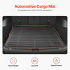 VEVOR Cargo Mat Compatible with Tesla Model Y 2020-2024, Precise Fit Trunk Mat for SUVs, TPE Trunk Protector Replacement, Black (1PCS)