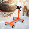 VEVOR Engine Stand, 1500 lbs (3/4 Ton) Rotating Engine Motor Stand with 360 Degree Adjustable Head, Cast Iron Folding Motor Hoist Dolly, 5-Caster, 4 Adjustable Arms, for Vehicle Maintenance
