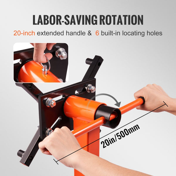Vevor Engine Stand 1300 lbs Rotating Motor Stand with Adjustable Head ...
