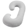 VEVOR Pregnancy Pillow, C-Shaped Full Body Maternity Pillow for Sleeping, Ultra-Soft and Breathable Pregnant Support Pillows with Removable & Washable Cover, Perfect for Back, Belly, Hip, Legs Relief
