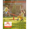 VEVOR Kids Seesaw, 100 lbs Load Capacity per Seat, Sit and Spin Teeter Totter with 4-prong Support Legs, Kids Outdoor Playground Equipment, Swiveling 360 Degrees Rotating for Children Aged 3+