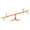 VEVOR Kids Seesaw, 100 lbs Load Capacity per Seat, Sit and Spin Teeter Totter with 4-prong Support Legs, Kids Outdoor Playground Equipment, Swiveling 360 Degrees Rotating for Children Aged 3+