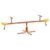 VEVOR Kids Seesaw, 100 lbs Load Capacity per Seat, Sit and Spin Teeter Totter with 4-prong Support Legs, Kids Outdoor Playground Equipment, Swiveling 360 Degrees Rotating for Children Aged 3+