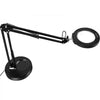 VEVOR Magnifying Glass with Light and Stand, 5X Magnifying Lamp, 4.3" Glass Lens, Base and Clamp 2-in-1 Desk Magnifier with Light, 64 LED Lights 5 Color Modes, for Close Work Reading Repair Crafts
