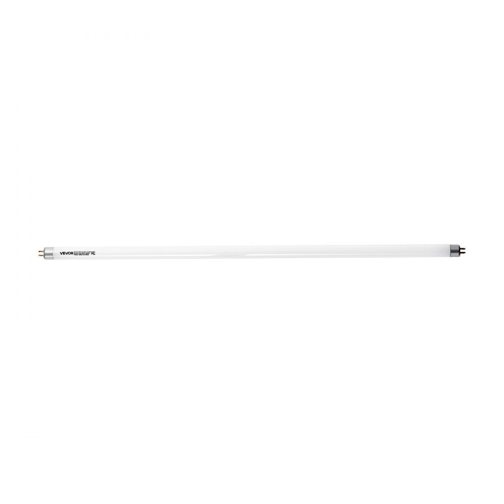 VEVOR 8 Pack T5 Fluorescent Light Bulbs, 21-Inch Linear, Fluorescent Tube Lamp with 3000K Warm White, 13 Watts, G5 Bi-Pin Base, 1100 Lumens, Replacement Bulb, for Under Cabinet Counter Fixture, Closet