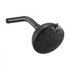 VEVOR Tub and Shower Faucet Set, Complete with 4.7-Inch Rainfall Shower Head and Bathtub Spout, 9-Setting Adjustable Spray, Single-Handle Tub Trim Kit with Brass Pressure Balancing Valve, Matte Black