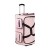 VEVOR Dance Bag with Garment Rack, 29 Inch Rolling Dance Duffel, with Wheels, USB Port, Height Adjustable Clothes Rack, Privacy Protection Curtain, Ideal for Travel and Competitions, Matte Pink