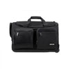 VEVOR Dance Bag with Garment Rack, 23 Inch Rolling Dance Duffel, with Wheels, USB Port, Height Adjustable Clothes Rack, Privacy Protection Curtain, Ideal for Travel and Competitions, Matte Black