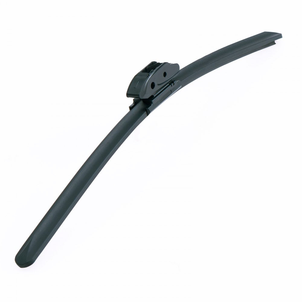VEVOR 24" Rubber Wiper Blades, 61 cm Universal Replacement Wind Shield Wiper, Low Noise & Better Fit, with 4 Different Clips for most Car, Easy Installation
