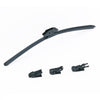 VEVOR 24" Rubber Wiper Blades, 61 cm Universal Replacement Wind Shield Wiper, Low Noise & Better Fit, with 4 Different Clips for most Car, Easy Installation