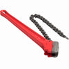 VEVOR Chain Wrench Pipe 36inch,Heavy Duty Oil Filter Chain Wrench Capacity 4-1/2 to 7-1/2inch ,Chain Wrench 30inch (760 mm) Chain Length Plumbing Pipe Tool