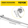 VEVOR 24inch Chain Wrench Carbon Steel Chain Pipe Wrench Heavy Duty 6.7 inch Diameter Capacity Chain Strap Filter Wrench