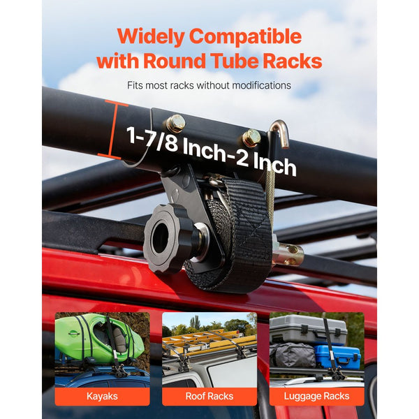 Vevor Ladder Rack Ratchet Straps 1.5