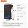 VEVOR sauna tent dimensions and package content overview