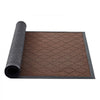 VEVOR Front Door Mat, 47 x 35 in Commercial Floor Mat for Indoor and Outdoor, Modern Stylish Carpet with TPE Backing, Heavy Duty Washable Entry Industrial Rug for Hallway, Balcony, Garage, Brown