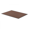 VEVOR Front Door Mat, 47 x 35 in Commercial Floor Mat for Indoor and Outdoor, Modern Stylish Carpet with TPE Backing, Heavy Duty Washable Entry Industrial Rug for Hallway, Balcony, Garage, Brown