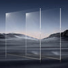 VEVOR Plexiglass Acrylic Sheet, 2-Pack Plastic Sheets, 24 x 36 Inch 1/4 Inch Thick Clear Plastic Cast Transparent Glass for Crafting Projects, Replacement Picture Frame Glass, DIY Display, Easy to Cut