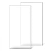 VEVOR Plexiglass Acrylic Sheets, 2-Pack Plastic Sheet, 24 x 48 Inch 1/8 Inch Thick Clear Plastic Cast Transparent Glass for Crafting Projects, Replacement Picture Frame Glass, DIY Display, Easy to Cut
