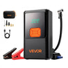 VEVOR Jump Starter with Air Compressor 4000A Peak Car Battery Jump Box, Portable for 9.0L Gas / 8.0L Diesel, 150 PSI Auto-Shutoff Tire Inflator, Power Bank, 12V Battery Charger, with LED Flashlight