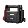 VEVOR 4000A Peak Jump Starter, Portable 12V Lithium Car Battery Booster Pack, Power Bank for All Gas and up to 10L Diesel Engines, with LED Flashlight and Safety Jumper Cables