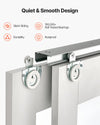 Quiet and smooth sliding hardware detail (100,000+ roll-tested bearings)