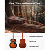VEVOR Dreadnought Acoustic Guitar, 40 in, 6-String Sunburst Solid Top Guitar, Beginner Bundle with Gig Bag, Tuner, Strap, Steel Strings, Picks, Capo, Rosewood Fingerboard, for Adults, Skilled Players