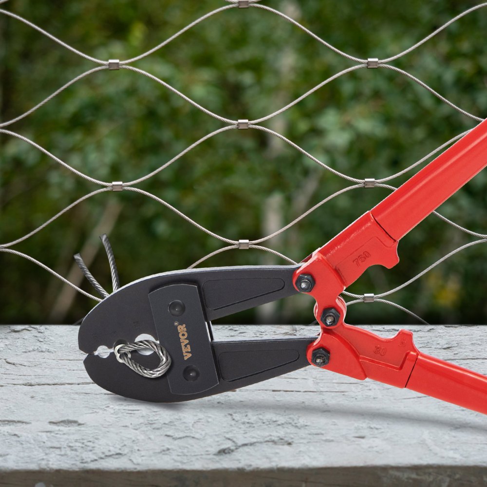 VEVOR 30" Hand Swager, Swaging Tool for 5/32", 1/4" and 5/16" Wire Rope Cable