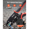 VEVOR Crimping Tool, 24-10 AWG Ratcheting Wire Crimper Tool, Labor-Saving Electrical Terminal Crimp Pliers with Clear Metric & AWG Markings, Quick Release, Adjustable Pressure for Multiple Terminals
