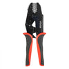 VEVOR Crimping Tool, 24-10 AWG Ratcheting Wire Crimper Tool, Labor-Saving Electrical Terminal Crimp Pliers with Clear Metric & AWG Markings, Quick Release, Adjustable Pressure for Multiple Terminals