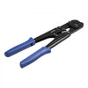 VEVOR Crimping Tool, 3/64" - 1/8" Steel Wire Rope Crimper, with Clear Metric and Imperial Markings, Adjustable Force, Crimp Pliers for Aluminum Oval and Dual Sleeves, and Annealed Copper Sleeves