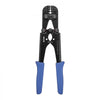 VEVOR Crimping Tool, 3/64" - 1/8" Steel Wire Rope Crimper, with Clear Metric and Imperial Markings, Adjustable Force, Crimp Pliers for Aluminum Oval and Dual Sleeves, and Annealed Copper Sleeves