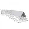 VEVOR Chicken Tunnels, 157.5 x 39.4 x 24.2 inch(LxWxH) Chicken Tunnels for Yard, Portable Chicken Tunnels for Outside with Corner Frames, Chicken Coop Run, Suitable for Chickens, Ducks, Rabbits