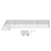 VEVOR Chicken Tunnels, 157.5 x 39.4 x 24.2 inch(LxWxH) Chicken Tunnels for Yard, Portable Chicken Tunnels for Outside with Corner Frames, Chicken Coop Run, Suitable for Chickens, Ducks, Rabbits
