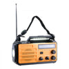 VEVOR Emergency Weather Radio, 8000mAh Battery, FM/AM/WB/NOAA Alert Solar Hand Crank Emergency Radio, Type-C Charging, USB Cable, SOS Alarm and Flashlight, Portable for Outdoor Emergencies, Camping
