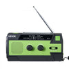 VEVOR Emergency Weather Radio, 4000mAh Battery, FM/AM/WB/NOAA Alert Solar Hand Crank Emergency Radio, with USB Charging Cable, SOS Alarm and Flashlight, Portable for Outdoor Emergencies, Camping