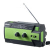 VEVOR Emergency Weather Radio, 4000mAh Battery, FM/AM/WB/NOAA Alert Solar Hand Crank Emergency Radio, with USB Charging Cable, SOS Alarm and Flashlight, Portable for Outdoor Emergencies, Camping